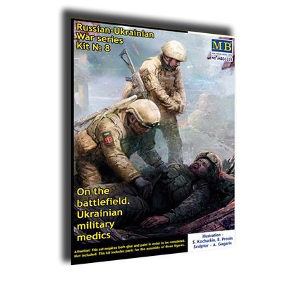 Master Box 35231-1/35 - On The Battlefield. Ukrainian Military Medics kit  8