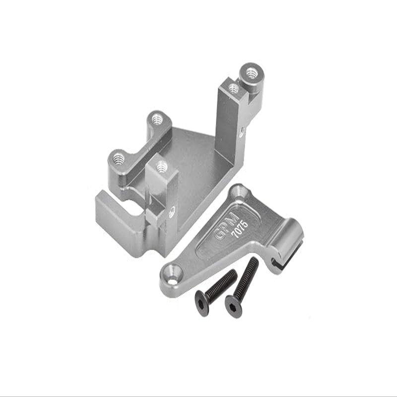 Aluminum 7075 Electronic Mount Set for LOSI 1:4 Promoto MX Motorcycle Dirt Bike RTR FXR LOS06000 LOS06002 Upgrades - Silver