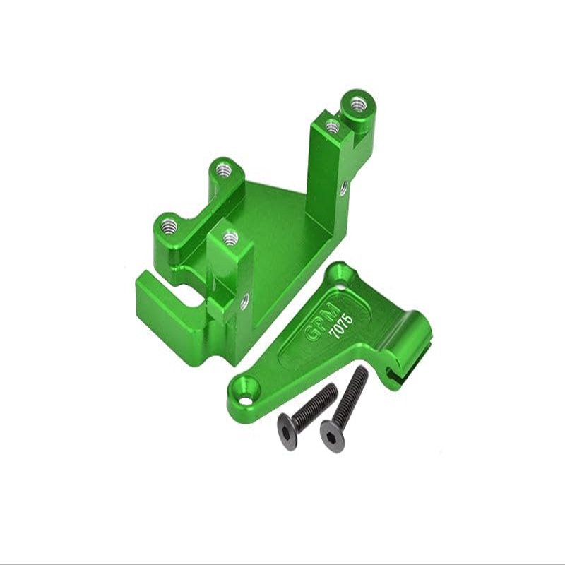 Aluminum 7075 Electronic Mount Set for LOSI 1:4 Promoto MX Motorcycle Dirt Bike RTR FXR LOS06000 LOS06002 Upgrades - Green