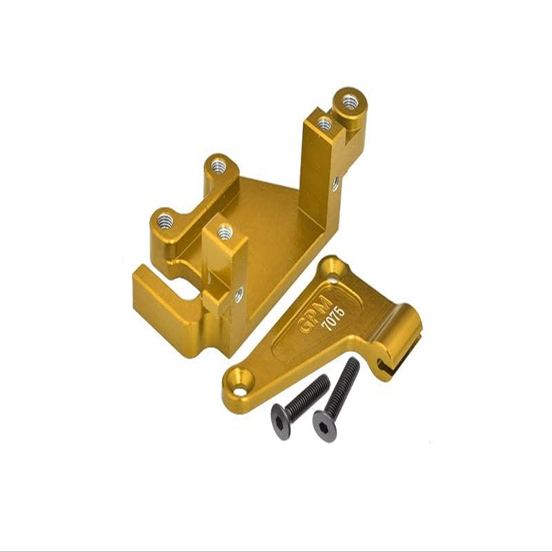 Aluminum 7075 Electronic Mount Set for LOSI 1:4 Promoto MX Motorcycle Dirt Bike RTR FXR LOS06000 LOS06002 Upgrades - Gold