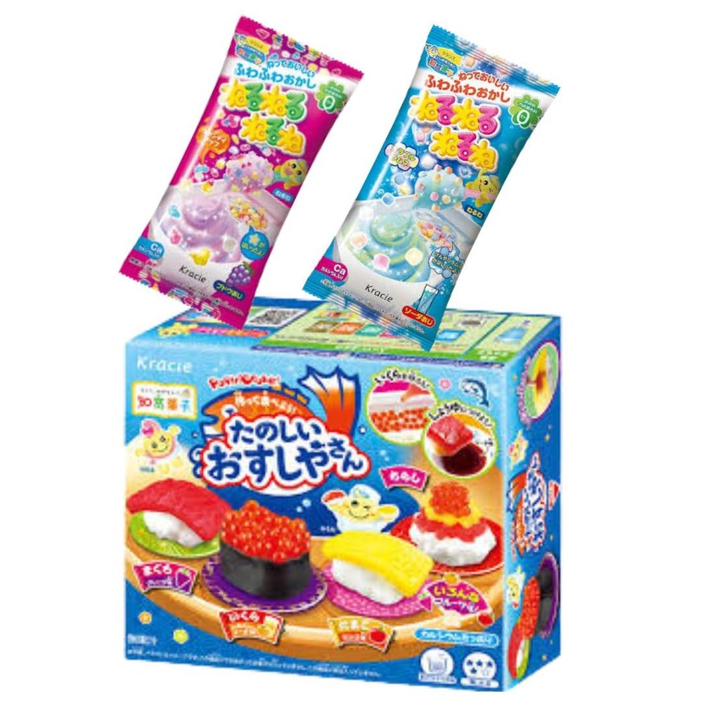 Beatcraft DIY Educational Snack Set for Kids - Popin 'Cookin' Candy Learning Through Authentic Japanese Flavors Set (Pair Set + DIY Kit Box)