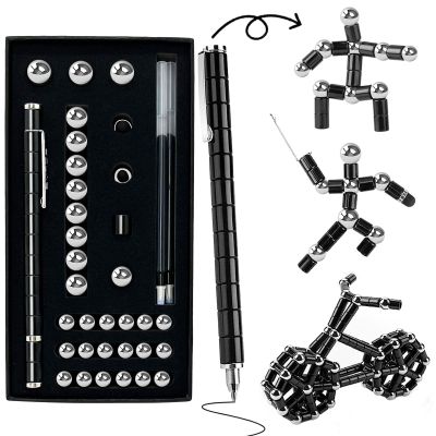 Fidget Pen Toys For Ages 8-13 - Magnetic Pen Magnets For Kids - Teen Girl Boy Gift Trendy Stuff - Gift For Teenage Boys Girls - Cool Things Toy For Boy Age 8-12 - Gift For 10 11 12 13 14 Year Old Girl