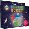 iscream Fizz Creations Make Your Own Light Up Mini Rocket Modeling Dough and Light Kit view 4