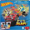 Mattel Games Hot Wheels 5-in-1 Kids Games Set Decorated with Car Graphics for Family & Game Nights, Parties & Travel view 1