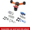 Mattel Games Hot Wheels 5-in-1 Kids Games Set Decorated with Car Graphics for Family & Game Nights, Parties & Travel view 4
