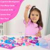 Sensationally OT Unicorn Sensory Dough Kit (3 Jars) Non-Toxic Dough with Unicorn Cutters, Charms, Rainbow, Pom Poms, Diamonds, Gems, and Stackable Storage - Perfect for Creative Play and Gift for Kids view 4