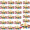 Sonarun 24 Pieces Mini Mexican Fiesta Hat Cinco De Mayo Fiesta Straw Sombrero Headbands for Kids Adult Pets Dress Up Mexican Party Decoration Photo Props view 1