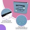 3PCS Mahjong Themed Birthday Gifts for Sister Cosmetic Bags for Mahjong Players Grandma Mom Friends Makeup Bag Christmas Retirement Present Travel Pouch view 3