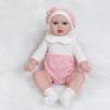 RADQZOZ Lifelike Reborn Baby Dolls  17 Inch Soft Body Full Vinyl Body,Realistic Newborn Baby Dolls Girl Gift for Kids Age 3+ view 1