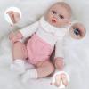 RADQZOZ Lifelike Reborn Baby Dolls  17 Inch Soft Body Full Vinyl Body,Realistic Newborn Baby Dolls Girl Gift for Kids Age 3+ view 3