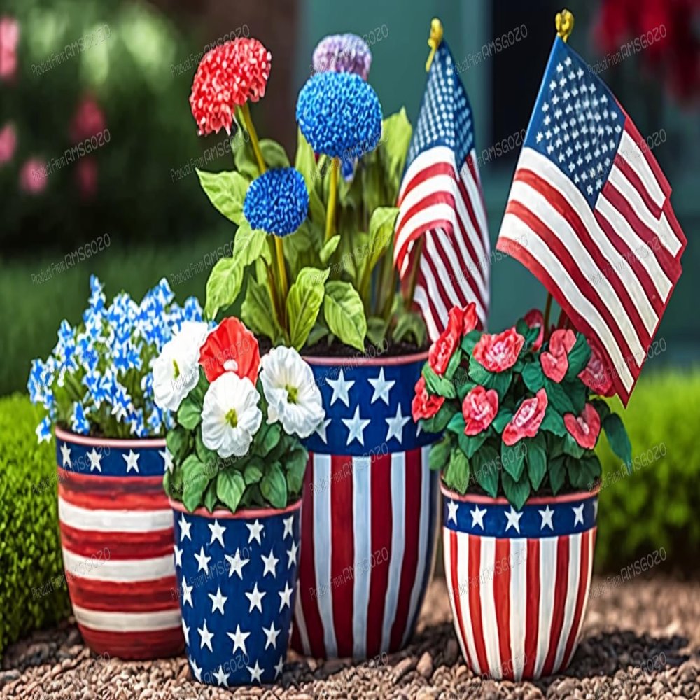 RMSGOZO American Flower Pots 120 Pieces Puzzles - Educational Games Home Decor Flowers Puzzle, Each Piece is Unique, Best Gifts for Family