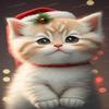 1000 Pieces Christmas Cute Kitten Jigsaw Puzzles for Adults - DIY Animal Wooden Puzzles, for Family Parent-Child Interaction & Gifts view 1