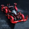 1 Set MA/AR Chassis Set with Wheel Tire Upgrade Parts for Tamiya for Mini 4WD RC Car Modification Accessories (Color : C) view 2