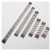 5PCS Tie Rods Linkage Servo Steering Pull Rod Stainless Steel 2.6mm M3 25-300mm 100mm 140mm for RC Airpane Boat Car Aircraft (Color : 5PCS 130mm Long, Size : 1) view 1