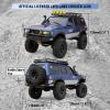 BEEZRC FMS RC Crawler 1/18 FCX18 Land Cruiser LC80 RTR Toyota Licensed 4WD RC Rock Truck 2.4Ghz 900mAh Hobby Grade RC Car Model Mini Remote Control Car Off Road Vehicle FMS11831RTRGY(Grey) view 3