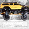 BEEZRC FMS RC Crawler 1/18 FCX18 Land Cruiser LC80 RTR Toyota Licensed 4WD RC Rock Truck 2.4Ghz 900mAh Hobby Grade RC Car Model Mini Remote Control Car Off Road Vehicle FMS11831RTRGY(Grey) view 4