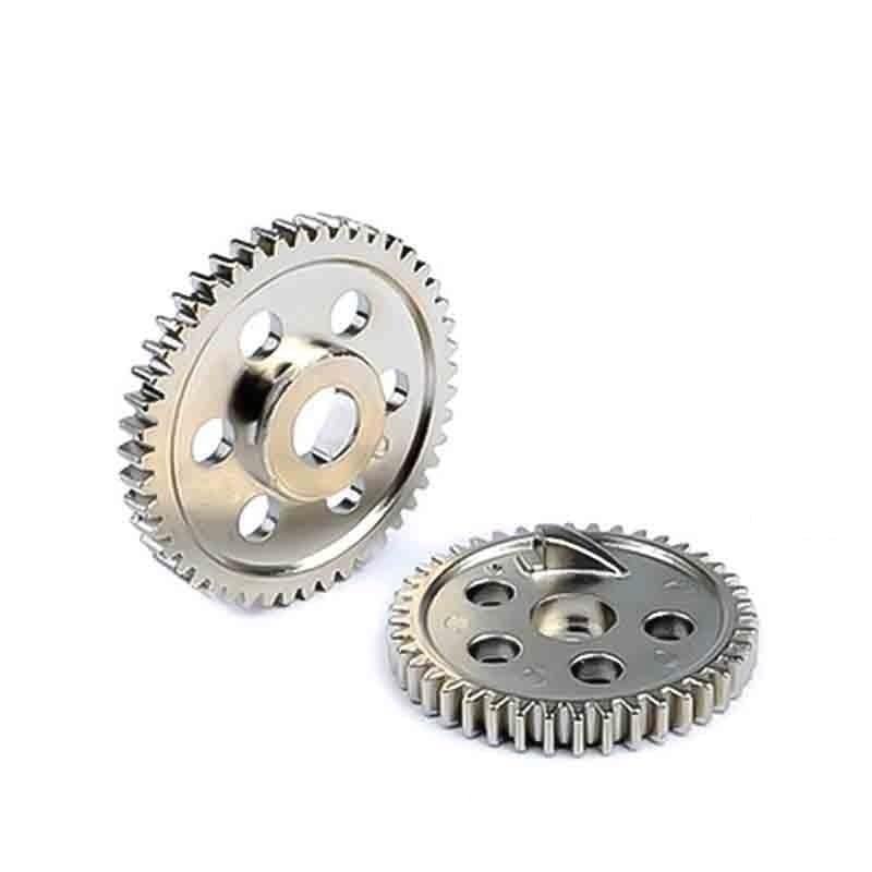 CRUMPS Metal Spur Gear 42T 47T HSP 06232 06033 1/10 Upgrade Parts for RC Model Car Off Road Buggy Backwash 94155 94166 94177 (Color : 42T and 47T)