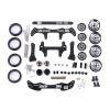 1 Set MA/AR Chassis Set with Wheel Tire Upgrade Parts for Tamiya for Mini 4WD RC Car Modification Accessories (Color : B) view 1