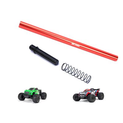RCAWD Alum 164MM Center Driveshaft for ARRMA Granite Vorteks 3S BLX Upgrade Parts (Red)