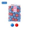 GUESVOT Soft Play Ball Pit Balls - Crush Proof Plastic Balls for Ball Pit Pack of 100pcs Set for Toddlers Ball Pool Playtent Tunnels with Reusable Storage Bag - 2.16 Inch (Pear Blue+Red) view 3