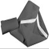 Poly Cotton Daycare Cot Sheets for Toddler 12 Pieces Daycare Preschool Cot Sheets (23 x 54) Inches - Pre-School Cot Sheets - Cot Bed Fitted Sheet - Stone Gray view 4