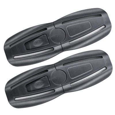 2 Pack Universal Child Seat Chest Harness Clip and Baby Seat Safety Belt Clip Buckle Universal Replacement for Kids Trend Adjustable Guard (Black)