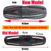 2 Pack Universal Child Seat Chest Harness Clip and Baby Seat Safety Belt Clip Buckle Universal Replacement for Kids Trend Adjustable Guard (Black) view 2