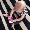 Baby Einstein Curious Car Zen Oball Toy Car & Rattle, Light Up, Ages 3 Months+, Zen The Zebra view 3