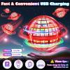 ANOEPUY Flying Orb Ball Toys 2025, Hover Boomerang Spinner Fly Ball Toys for Kids Teen Boys Girls, Soaring Hand Controlled Mini Drone Cosmic Globe Spinning Birthday for 6 7 8 9 10 11 12(Red) view 4