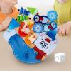 Almencla Montessori Toys Stacking Building Blocks, Balance Competition Game Building Toys, Easter Basket Stuffers, STEM Sensory Toys for Children, Bear view 4