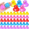 Deekin 30 Pcs Jesus Loves You Rubber Ducks Bulk Multicolor Easter Rubber Ducks for Pool Religious Party Favors Birthday Gifts Church Reward (2.2 Inch) view 1