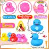 Deekin 30 Pcs Jesus Loves You Rubber Ducks Bulk Multicolor Easter Rubber Ducks for Pool Religious Party Favors Birthday Gifts Church Reward (2.2 Inch) view 2
