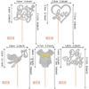 30 PCS Baby Shower Oh Baby Cupcake Toppers It's a Boy Cupcake Picks Glitter Tie Onesie Love Heart Cake Picks Decorations for Gender Reveal Baby Shower Boys Birthday Party Supplies Silver view 2