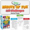 Funwares Home Edition, 218 Minute of Fun Games - Minute to Win It Family Party & Travel for Kids & Adults, 2-12 Players! Play with Everyday Household Items. view 1