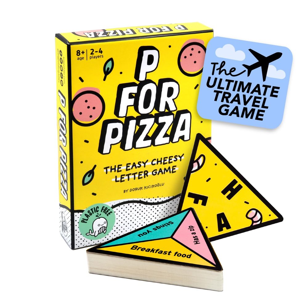 Big Potato P for Pizza: Family Card Game | Great for Adults and Kids | Perfect Easter Basket Gift and for Family Game Night | Compact Card Game