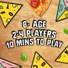 Big Potato P for Pizza: Family Card Game | Great for Adults and Kids | Perfect Easter Basket Gift and for Family Game Night | Compact Card Game view 4