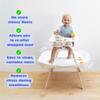 CATCHY - Food Catcher - Compatible with Stokke Clikk High Chair + 12 Other High Chairs - Highchair Sold Separately - Baby & Toddler Food & Mess Catcher - Under High Chair Accessory view 3