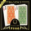 12 Sets (24 Decks) of DA VINCI Venezia, Italian 100% Plastic Playing Cards, 2-Deck Bridge Size Regular Index Set, with Hard Shell Case & Cut Cards view 1