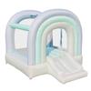 Bounceland Daydreamer Mist Bounce House [No Blower], Pastel Bouncer with Slide, 8.9 ft L x 7.2 ft W x 6.7 ft H, Basketball Hoop, 30 Pastel Plastic Balls, Trendy Bouncer for Kids view 1
