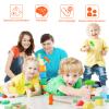 Waenerec 2pcs Toy Hammer Simulation Wooden Hammers Small Plastic Toddler Claw Hammer Portable Kids Maintenance Tools Toys Pretend Fake Mallet Hammers for Boys Girls view 3