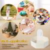 Foldable Ball Pits for Kids and Pets - Versatile Toddler Pool and Cat Ball Pit with Basketball Hoop - Perfectly for Girls Boys Indoor Outdoor- Easy to Assemble and Storage(Balls Not Include) Beige view 3