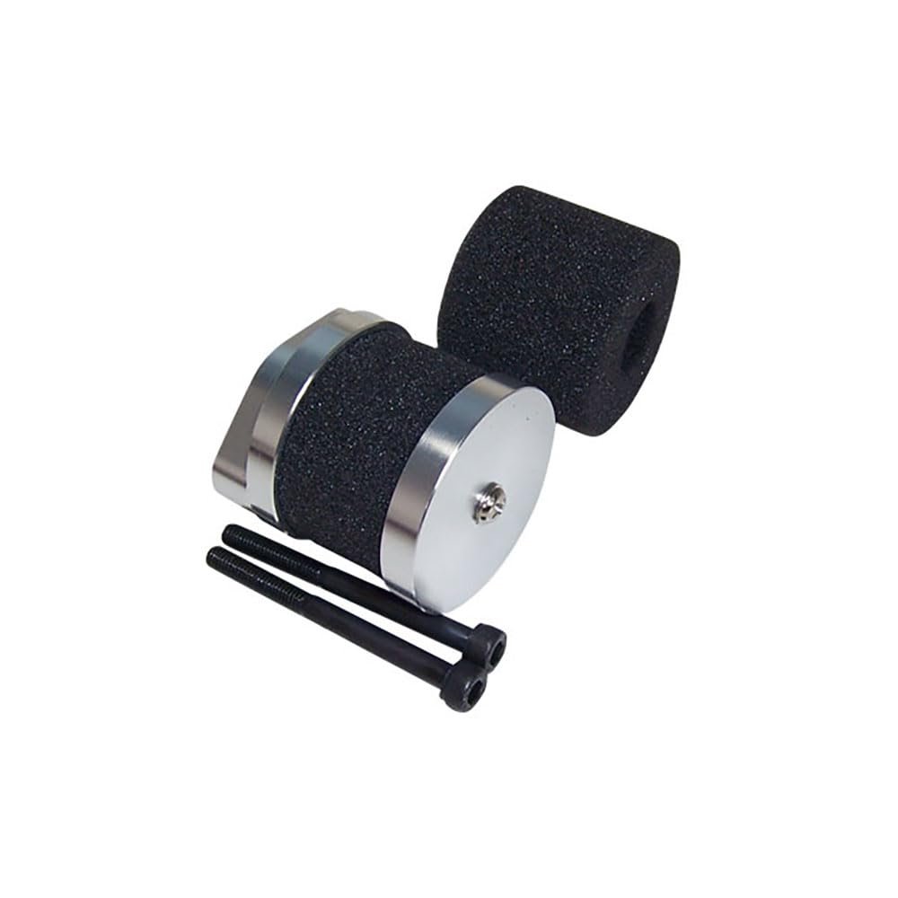 Silver Aluminum Air Filter for Gas Engine Remote Control Vehicle RC Buggy Scale Car Truck Truggy