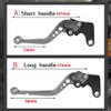 DOUKI for Ducati Streetfighter V4 V4S 2020 Motorcycle Long Brake Clutch Levers Adjustable CNC Aluminum Short Clutch Brake Levers Lever (Color : B1) view 2