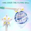 ATHLERIA Blue Flying Orb Ball with Wand,Cosmic Globe Hover Boomerang Mini Drones for Kids,Cool Gadgets Christmas Birthday Gifts Toys for Boy Girl Teens 6 7 8 9 10+ Year Old view 3