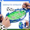3 otters Mini Soccer Board Game for Kids & Adults, Mini Foosball Tabletop Football Game for 3 for Grandkids, Indoor Home Holiday Christmas Games for Family Party, Birthday Gifts view 4