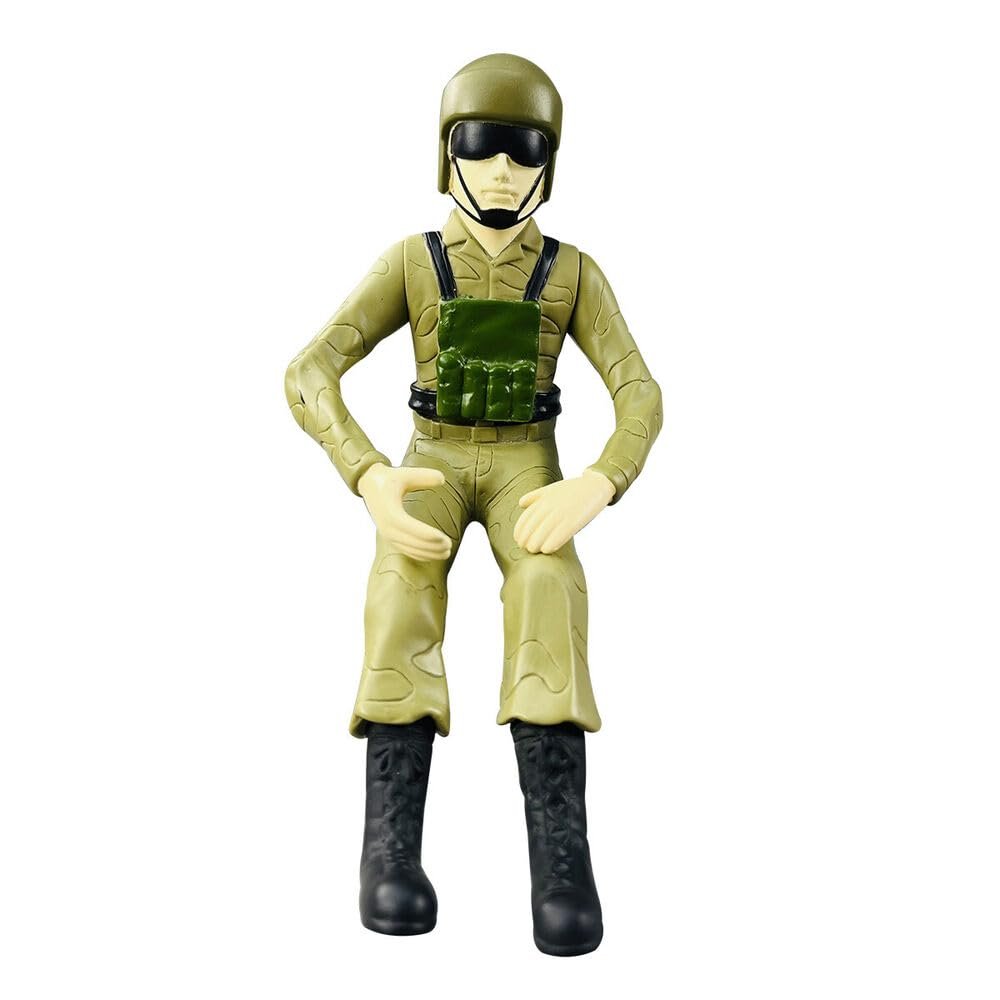 1pc Pilot Figures Toy for 500/600/700/800 Roban RC Helicopter Model Light Weight (for 600EC-145/700Bell206/700Bell407)