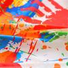 Kids Art Smocks Water Proof Painting Apron Smock Girls Boys Long Sleeve Knee Length Artist Smock (Orange, 6-9 Years) view 2