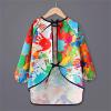 Kids Art Smocks Water Proof Painting Apron Smock Girls Boys Long Sleeve Knee Length Artist Smock Pocket (Red, 6-9 Years) view 2