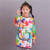 Kids Art Smocks Water Proof Painting Apron Smock Girls Boys Long Sleeve Knee Length Artist Smock Pocket (Red, 6-9 Years) view 4