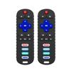 2 Pack Remote Control Shape Teether for Baby,Babies Toy, TV Remote Control,Silicone Remote Control Teething Toys view 1